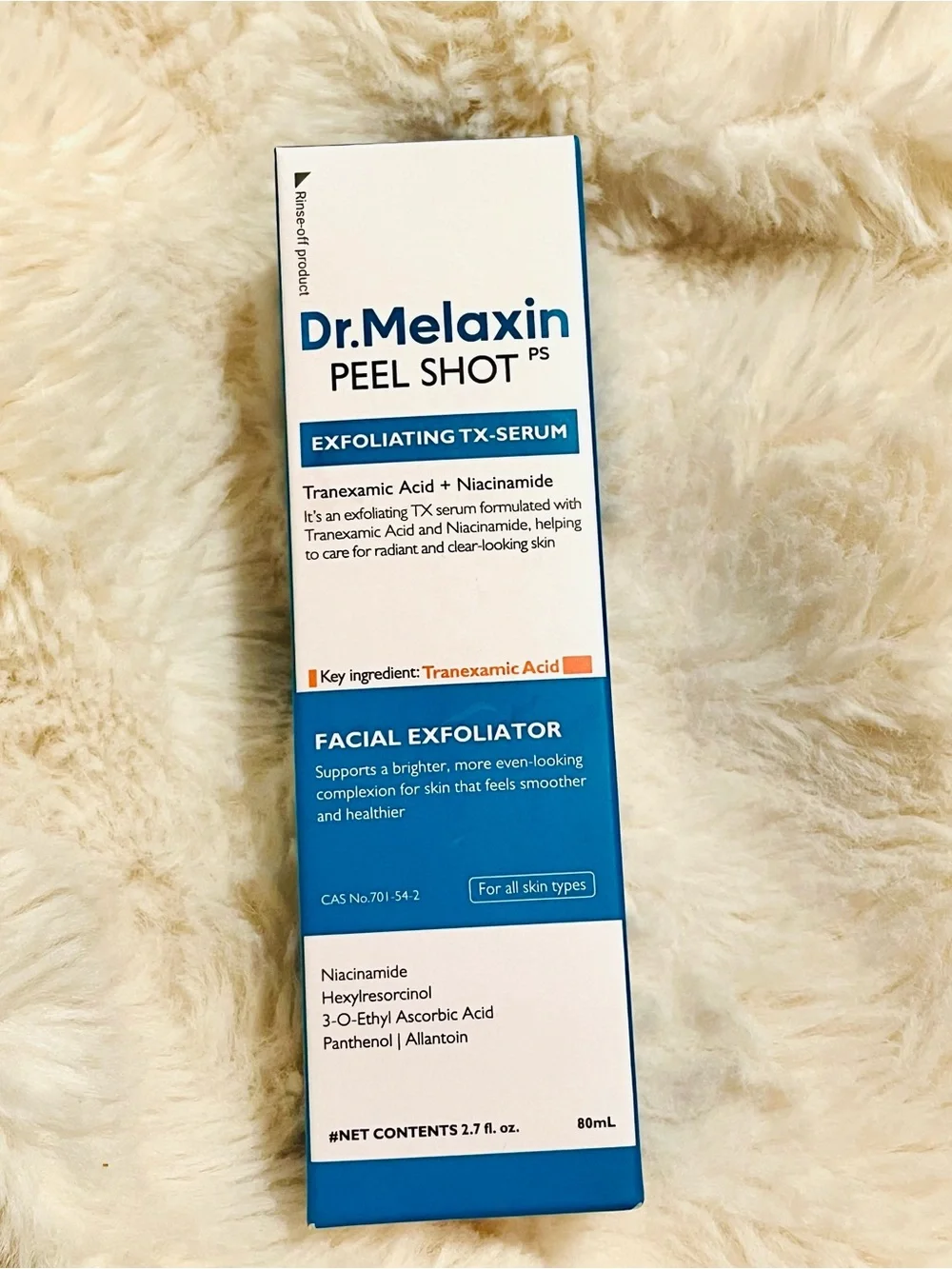 Peel Shot Exfoliating TX-Serum – Blue & White Facial Peel